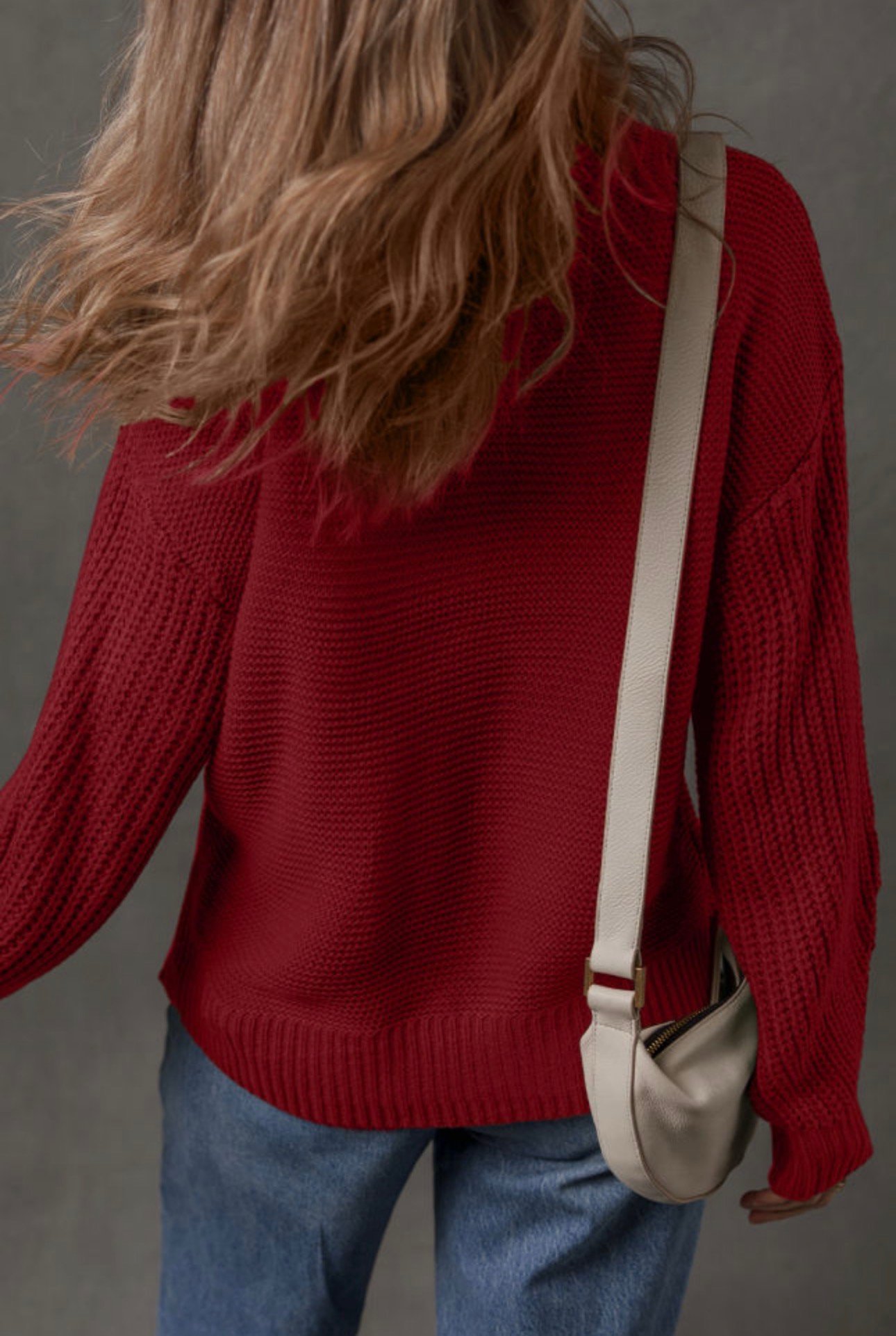 sweater over red dahlia sweater over red dahlia