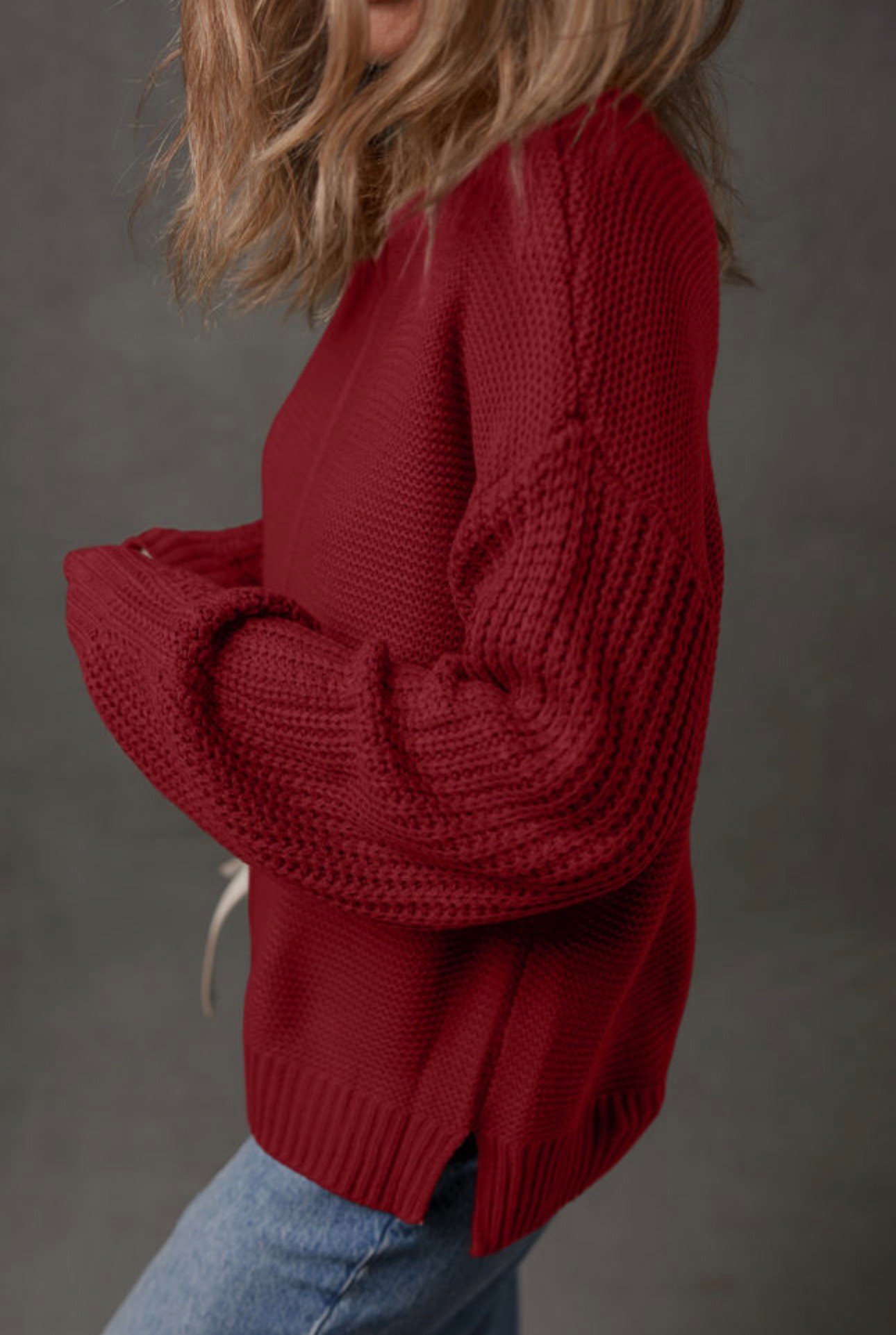 sweater over red dahlia sweater over red dahlia