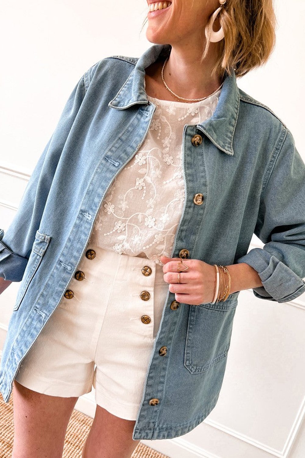 97355875-a2519bb81e10e494.jpg dusk blue slit buttons pocketed denim jacket