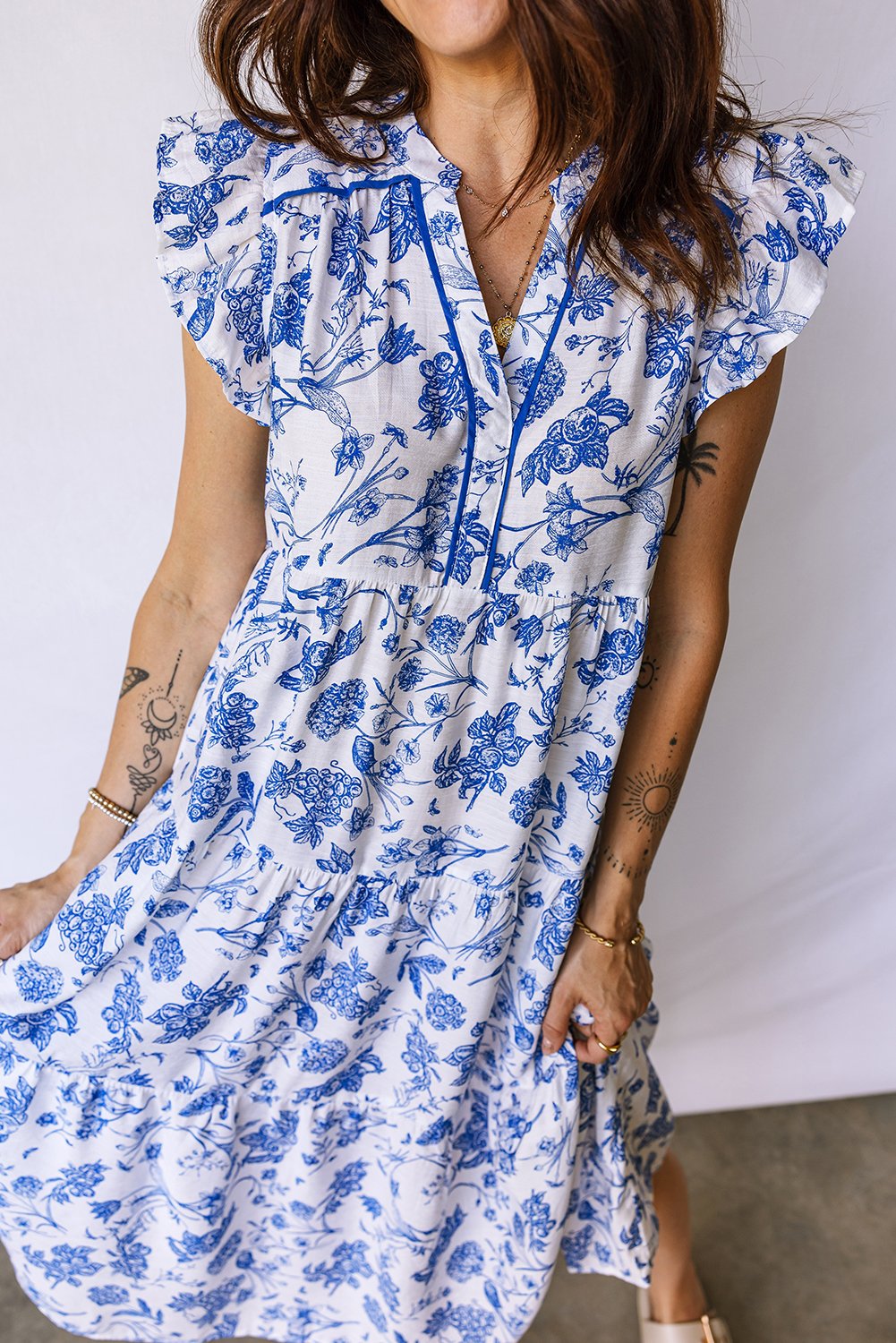 97026987-c708301d7bd236c8.jpg blue ruffled short sleeve tiered floral midi dress